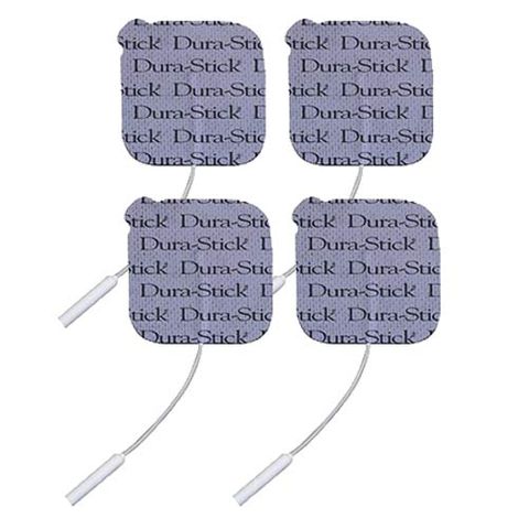 Dura-Stick Plus 5x5cm Square Foam Electrodes (10 x Pkt/4)