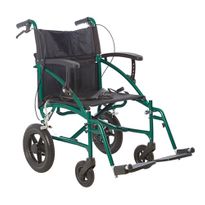 Aspire Lite Transit Wheelchair. Chair Weight: 11.6kg; SWL:120KG