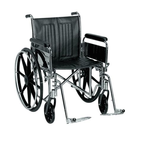 Heavy Duty Folding Wheelchair 560mm Width SWL200kg