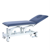 2 Section Treatment Table Black