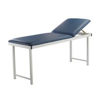 Table, Examination, Free Standing, Fixed Height 82cm, Navy Blue, No Face Hole, Adjustable back