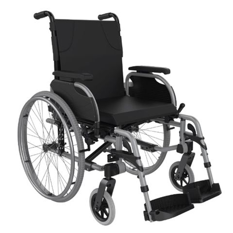 Wheelchair, Aspire Evoke2 400mm, 140kg, Silver