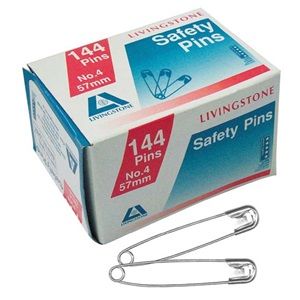 Pin, Safety, 59mm length, Box 144