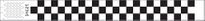 Band, ID Tyvek Black Checkerboard 25mm/1	B1000