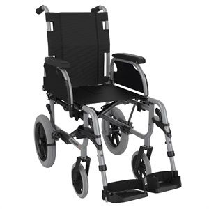 Aspire Transit 2 Wheelchair 500mm Silver 140kg