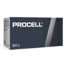 Battery, 9v Duracell Procell box of 12
