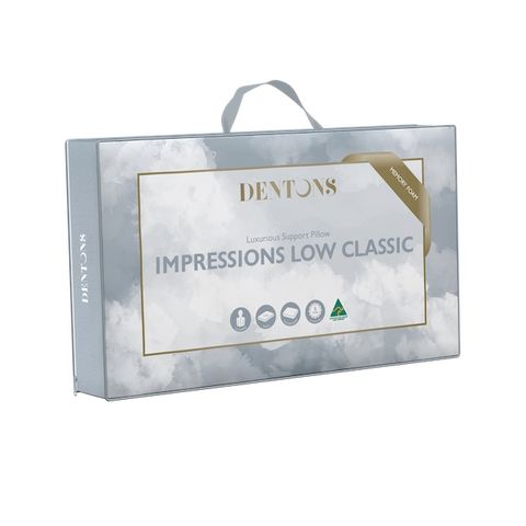 Pillow, Dentons, Impresssions Low Classic, Luxury Range
