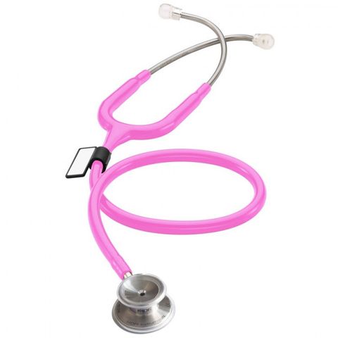 MD One Stainless Steel MDF Stethoscope Hot Pink