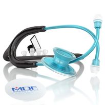 MDF Acoustica Stethoscope Black & Aqua