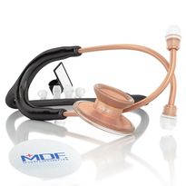 MDF Acoustica Stethoscope Black & Matte Rose Gold