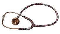 Stethoscope, MPrint MD One Rose Gold MDF Sugar Skull