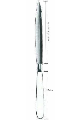 Amputation Knife Blade Length 16cm