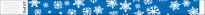 TYVEK WRISTBANDS 19MM - SNOWFLAKES