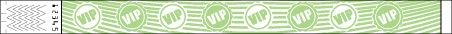 Tyvek Bands Neon Lime VIP 25mm/1 Pkt100