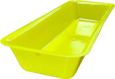 Tray, Instrument 230 x 70 x 30mm Yellow Single