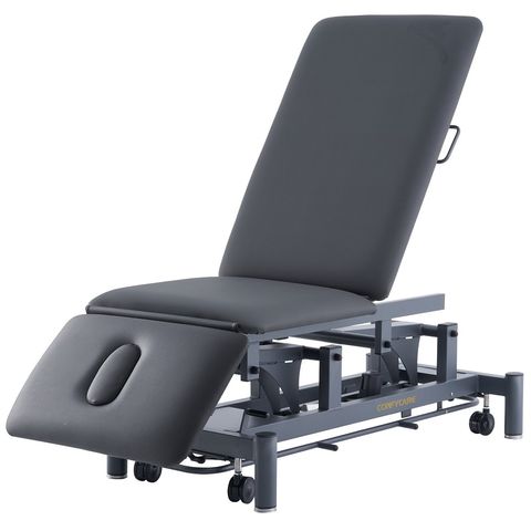 Pacific Medical Three Section Short Head Stealth Treatment Table Black