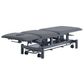 Pacific Medical Three Section Short Head Stealth Treatment Table Black