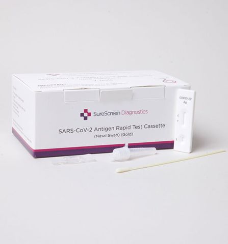 SARS-CoV-2 Antigen Rapid Test Biodegradable Self Tests - Box 5
