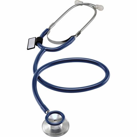 Dual Head MDF Stethoscope Royal Blue