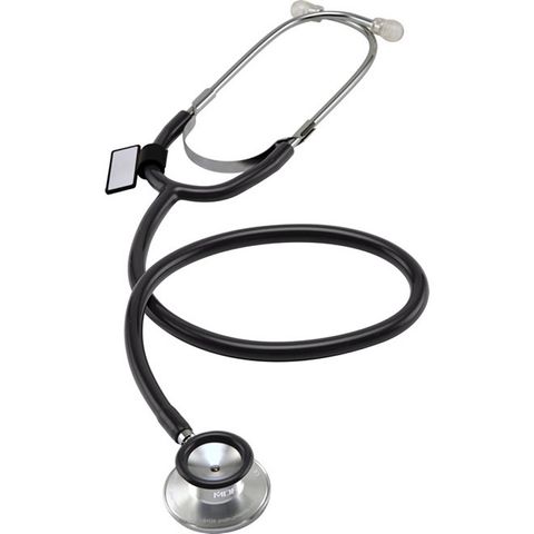 MDF Dual Head Stethoscope Black