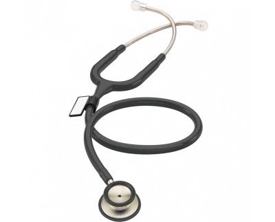 MD One Stainless Steel MDF Stethoscope Black