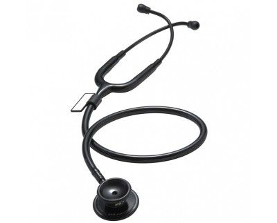 MD One Stainless Steel MDF Stethoscope All Black