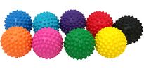 Ball, Reflex Spikey 10cm Bulk Assorted Colours Box of 30