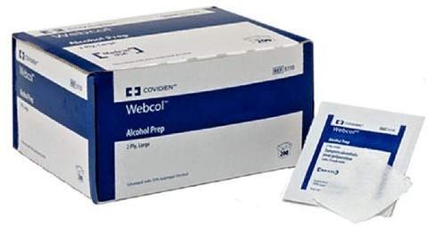 Webcol Alcohol Swabs 2Ply