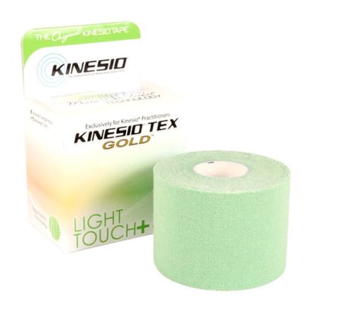 Tape, Kinesio, Tex Gold, Light Touch, 5cm x 5m, Pastel Green