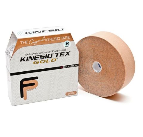 Tape, Kinesio, Tex Gold FP, Bulk, 5cm x 31.5m, Beige