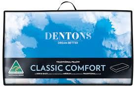 Dentons Pillow Classic Comfort Therapaudic Range