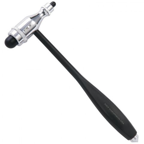 MDF Tromner Reflex Hammer With Built-In Brush Black