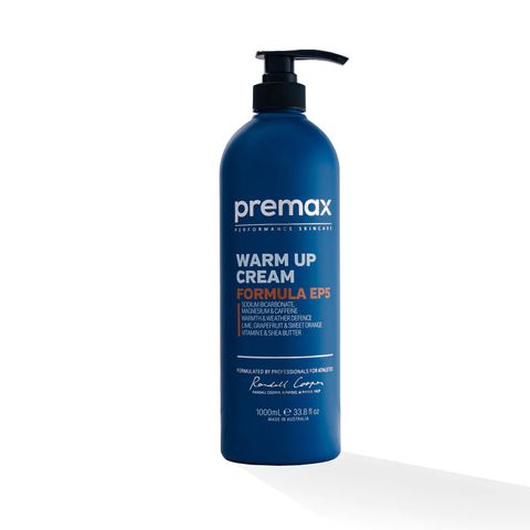Premax Warm Up Cream Formula EP5 1000ml Pump Bottle