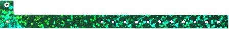 Band, ID Holographic Emerald Green

Holographic wristbands are made of three lightweight layers of plastic, fused together, with a male/female snap and adjustable holes to fit various wrist sizes.