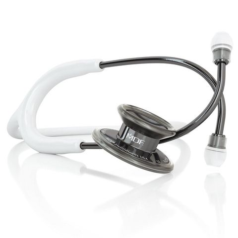 MDF MD One MPrint Stethoscope Adult White Perle Noire