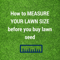 How to Measure your Lawn size before you buy Lawn Seed