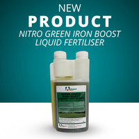 Introducing Nitro Green Iron Boost Liquid Fertiliser