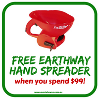 Grab a FREE Earthway Handheld Fertiliser Spreader when you spend $99!