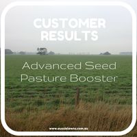 Customer Results - Advanced Seed Pasture Booster at Danedite Property, Victoria