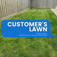 CUSTOMER'S LAWN: ALL SEASON COUCH BLEND | WOLLERT