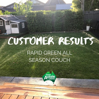 See Our Customer's Lawn: Rapid Green All Season Couch