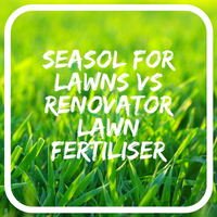 Seasol for Lawns vs Renovator Lawn Fertiliser
