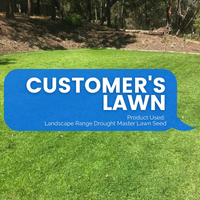  CUSTOMER RESULTS - DROUGHT MASTER LAWN SEED (BUNBURY, WA)