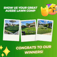 THE WINNERS ARE HERE! Show Us Your Great Aussie Lawn Competition Results.