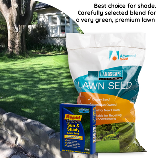 Rapid Green Sun & Shady Lawn Seed 500gm