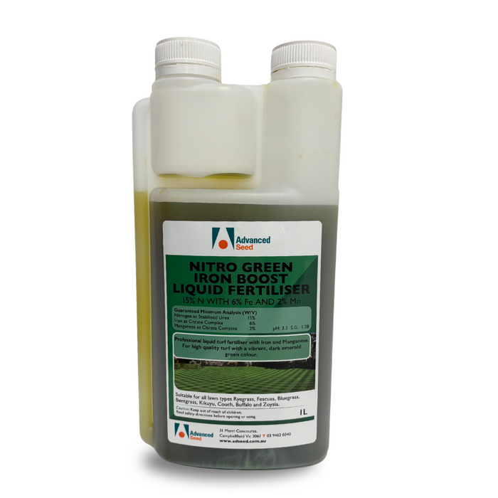 Nitro Green Iron Boost Liquid Fertiliser 1Lt