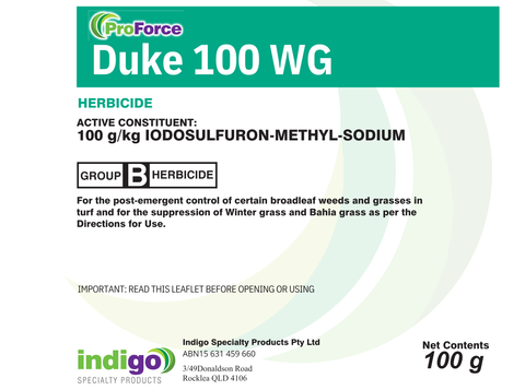 Duke 100WG Herbicide 100g
