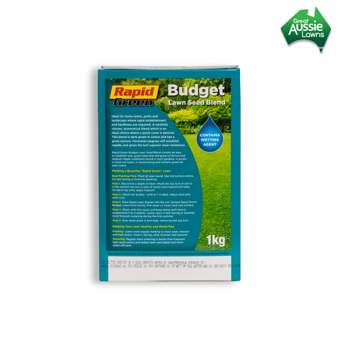 Rapid Green Budget Blend Lawn Seed