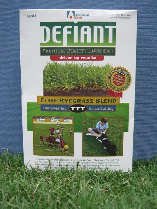 Rapid Green Defiant TTT Turf Ryegrass Seed 1kg