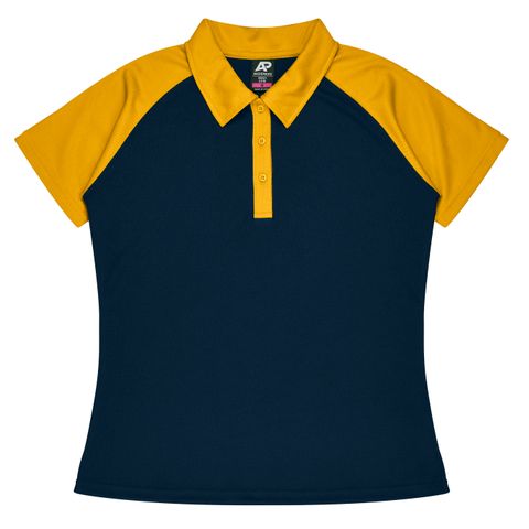 LADY MANLY POLO NAVY/GOLD 6